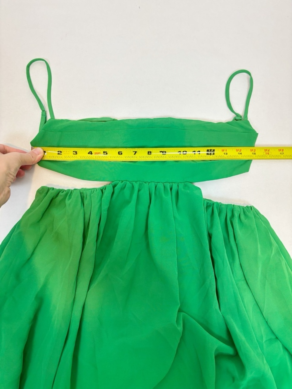 SAU LEE x REVOLVE Giselle Dress in Light Apple Green Size 2 - Picture 11 of 13